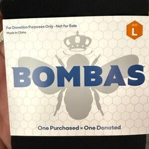 Bombas Black Athletic Socks